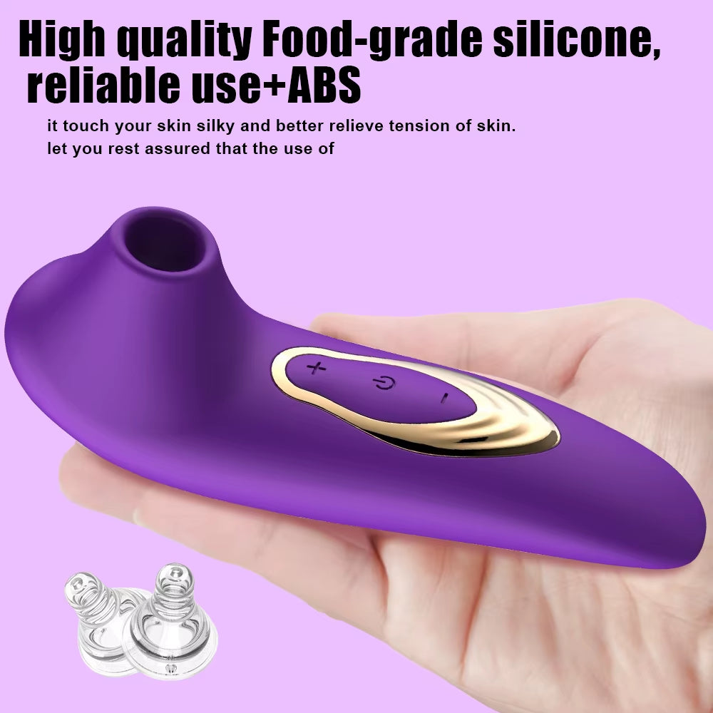 Vagina Sucking Vibrator Sex Toy for Woman Oral Tongue Blowing Suction Clitoris Stimulator Masturbator Erotic Sex Toys for Adults