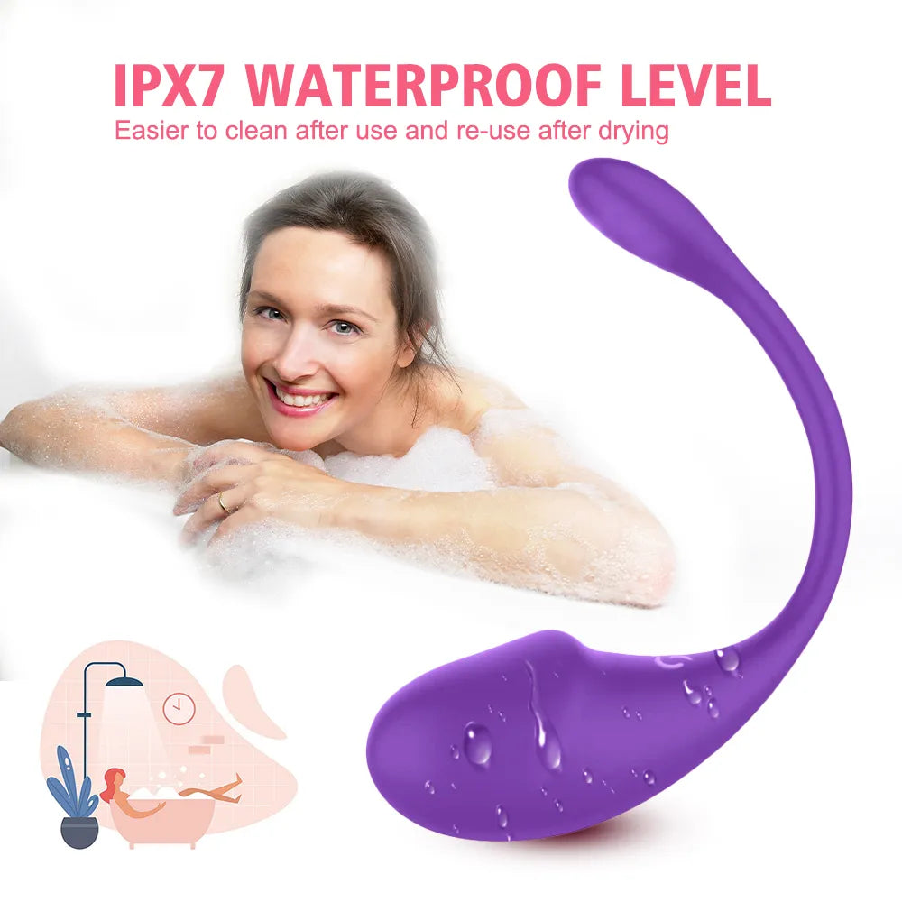 APP Bluetooths Dildo Egg Vibrator for Women Vaginal Balls Wearable Clit G Spot Panties Vibrator Couples Sex Toys for Women