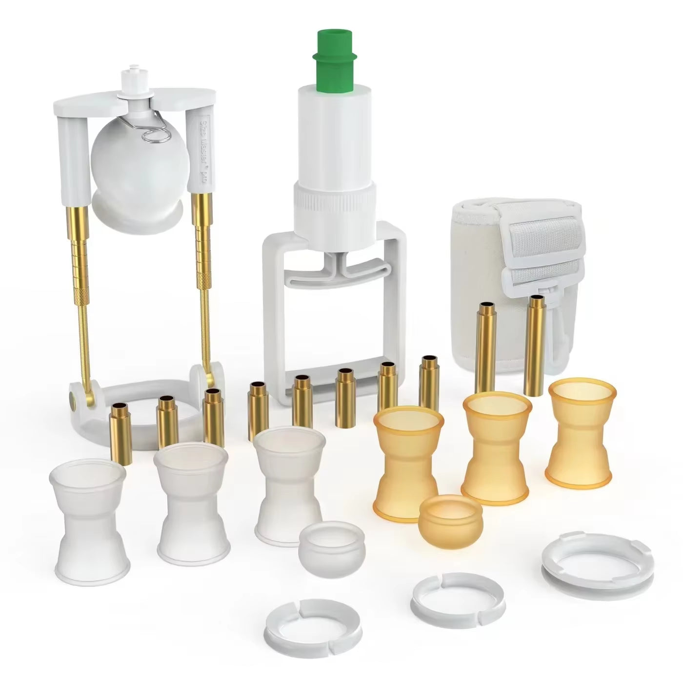 New Penis Enlargement Device Cock Master Extender Penis Enlargement Stretch Clamp Vacuum Cup Men Penis Growth Traction Device