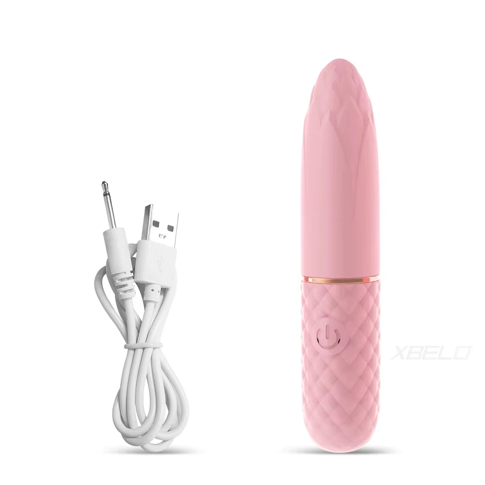 10 Speed Mini Bullet Vibrator for Women Fast Orgasm Clitoris Stimulator Rechargeable Female Masturbation Goods Sex Toy for Adult