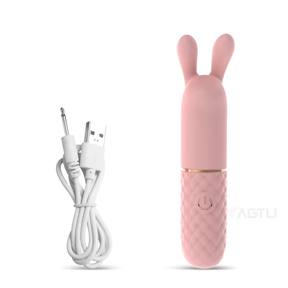 10 Speed Mini Bullet Vibrator for Women Fast Orgasm Clitoris Stimulator Rechargeable Female Masturbation Goods Sex Toy for Adult