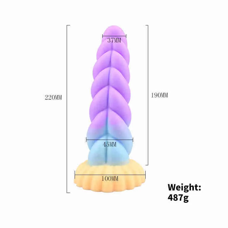 Silicone Anal Toy Realistic Monster Dildo with Suction Cup Vaginal G-Spot Massage Sex Toys for Women Adult Toys