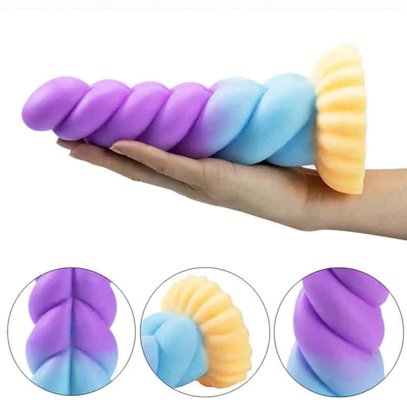 Silicone Anal Toy Realistic Monster Dildo with Suction Cup Vaginal G-Spot Massage Sex Toys for Women Adult Toys