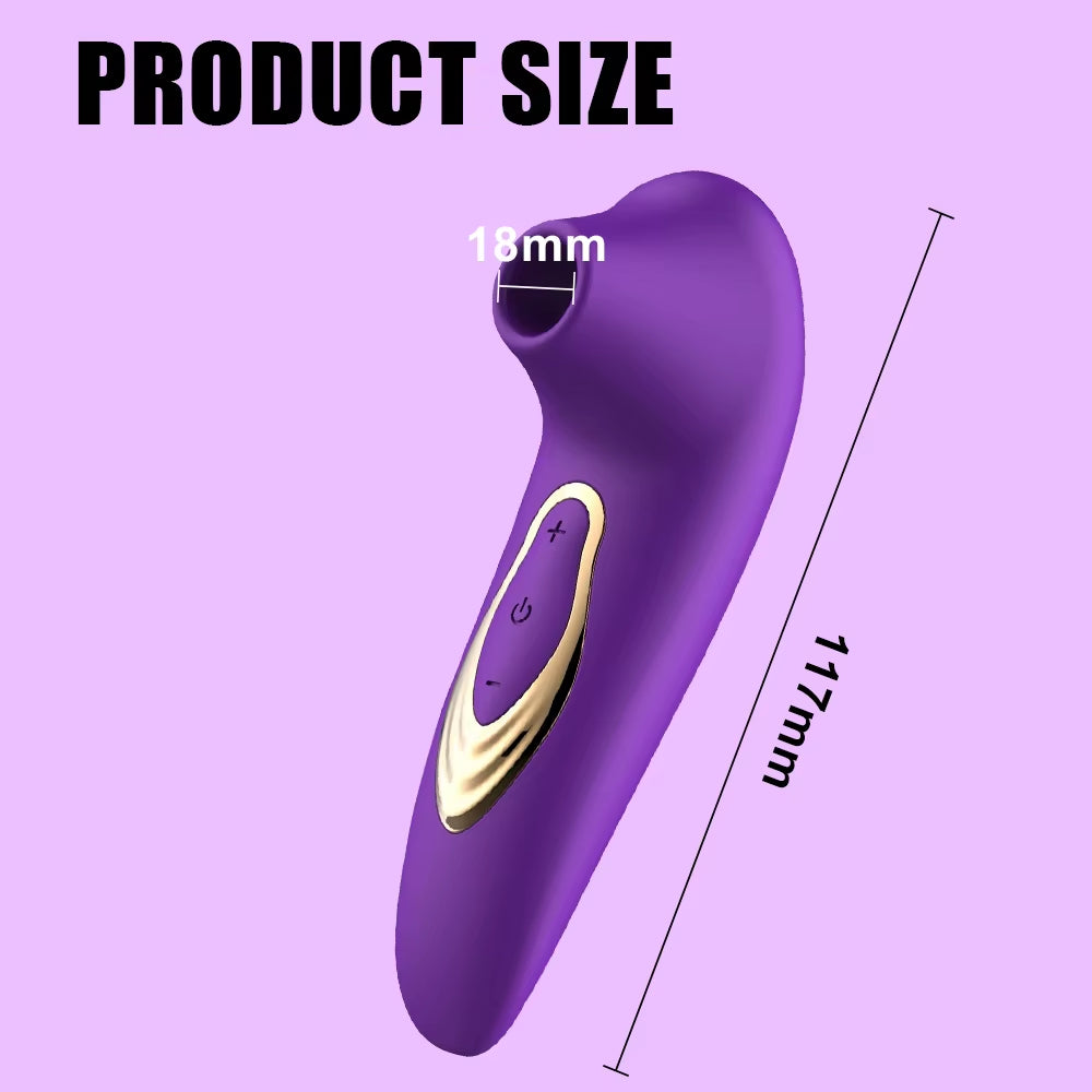 Vagina Sucking Vibrator Sex Toy for Woman Oral Tongue Blowing Suction Clitoris Stimulator Masturbator Erotic Sex Toys for Adults