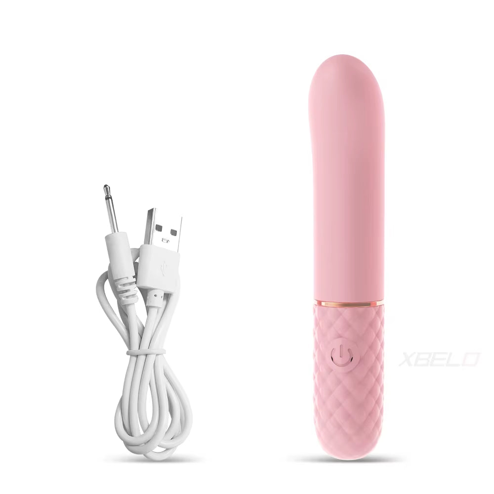 10 Speed Mini Bullet Vibrator for Women Fast Orgasm Clitoris Stimulator Rechargeable Female Masturbation Goods Sex Toy for Adult