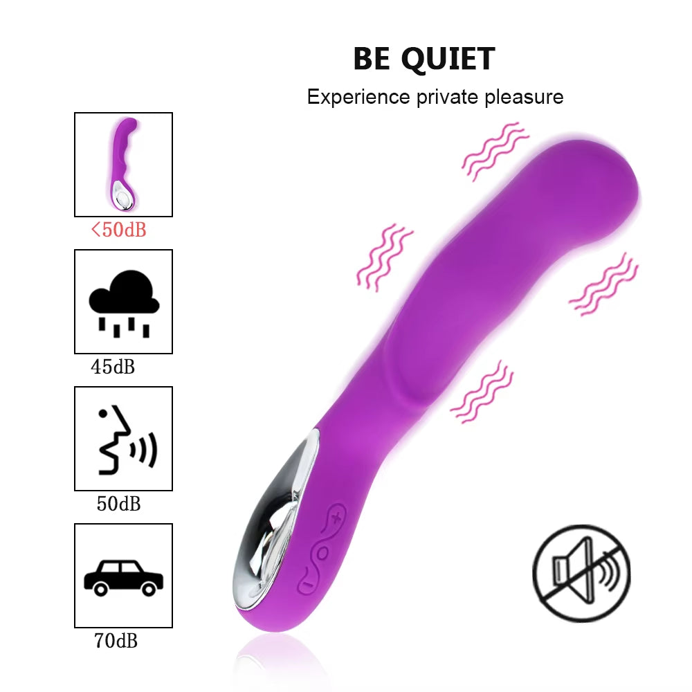G Spot Dildo Vibrator Vaginal Stimulator Clitoris Sex Toy for Women Pussy Massager Waterproof Magic Wand Rechargeable Erotic Toy