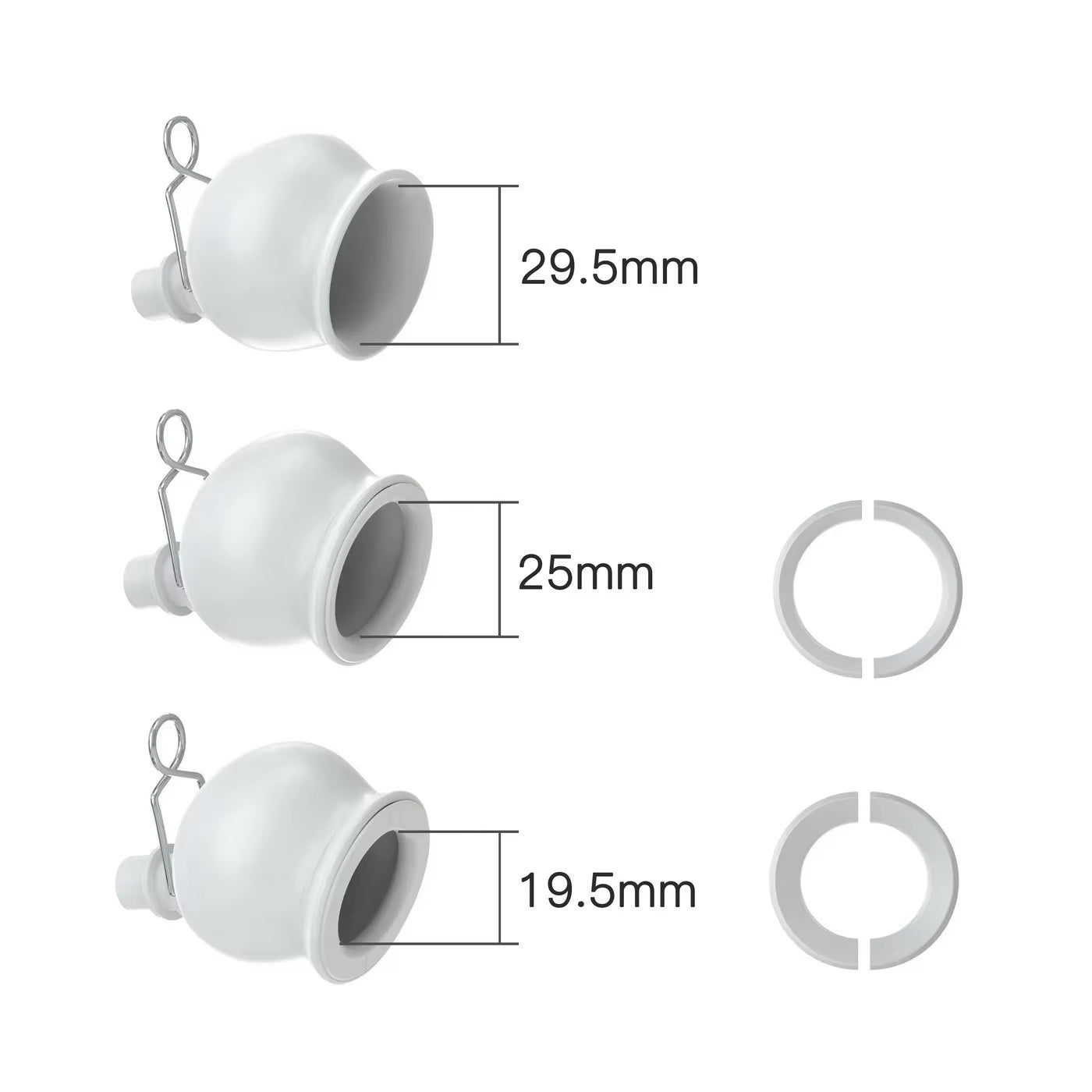 New Penis Enlargement Device Cock Master Extender Penis Enlargement Stretch Clamp Vacuum Cup Men Penis Growth Traction Device