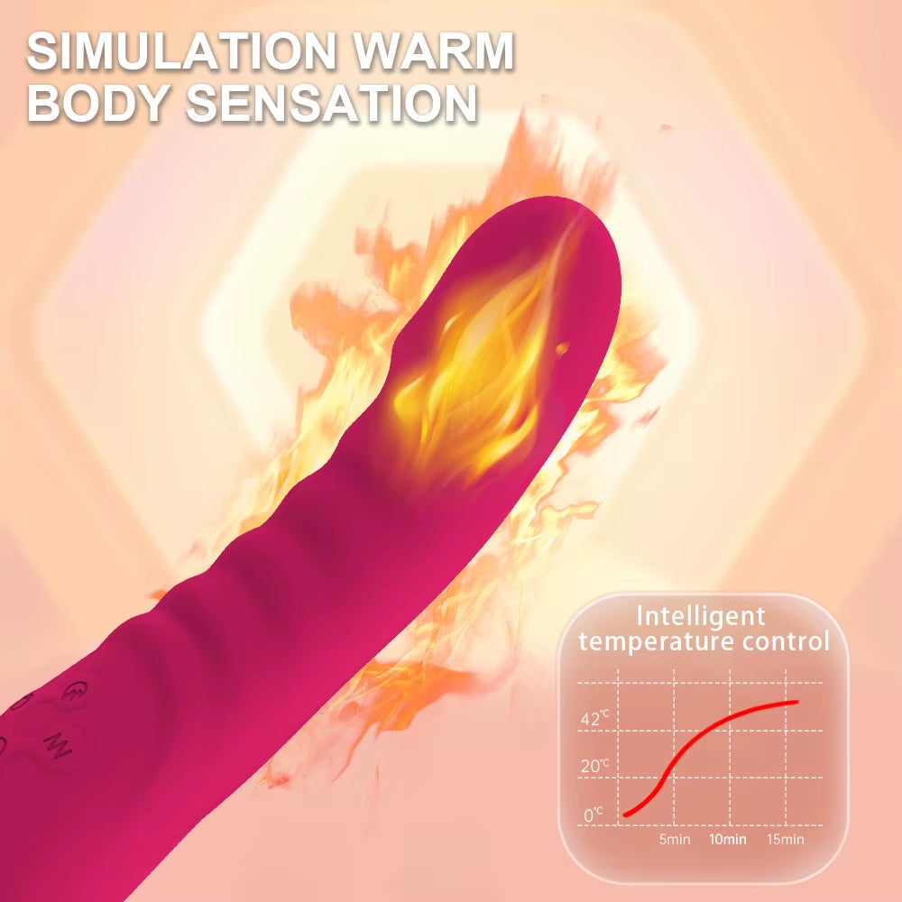 Powerful Vibrator Dildos Wand for Women Clitoris Stimulator G Spot Vibrator for Women Vagina Massager Adult Sex Toys for Woman