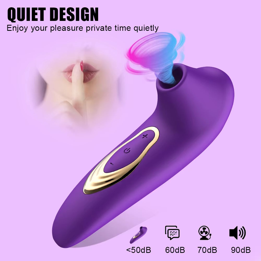 Vagina Sucking Vibrator Sex Toy for Woman Oral Tongue Blowing Suction Clitoris Stimulator Masturbator Erotic Sex Toys for Adults