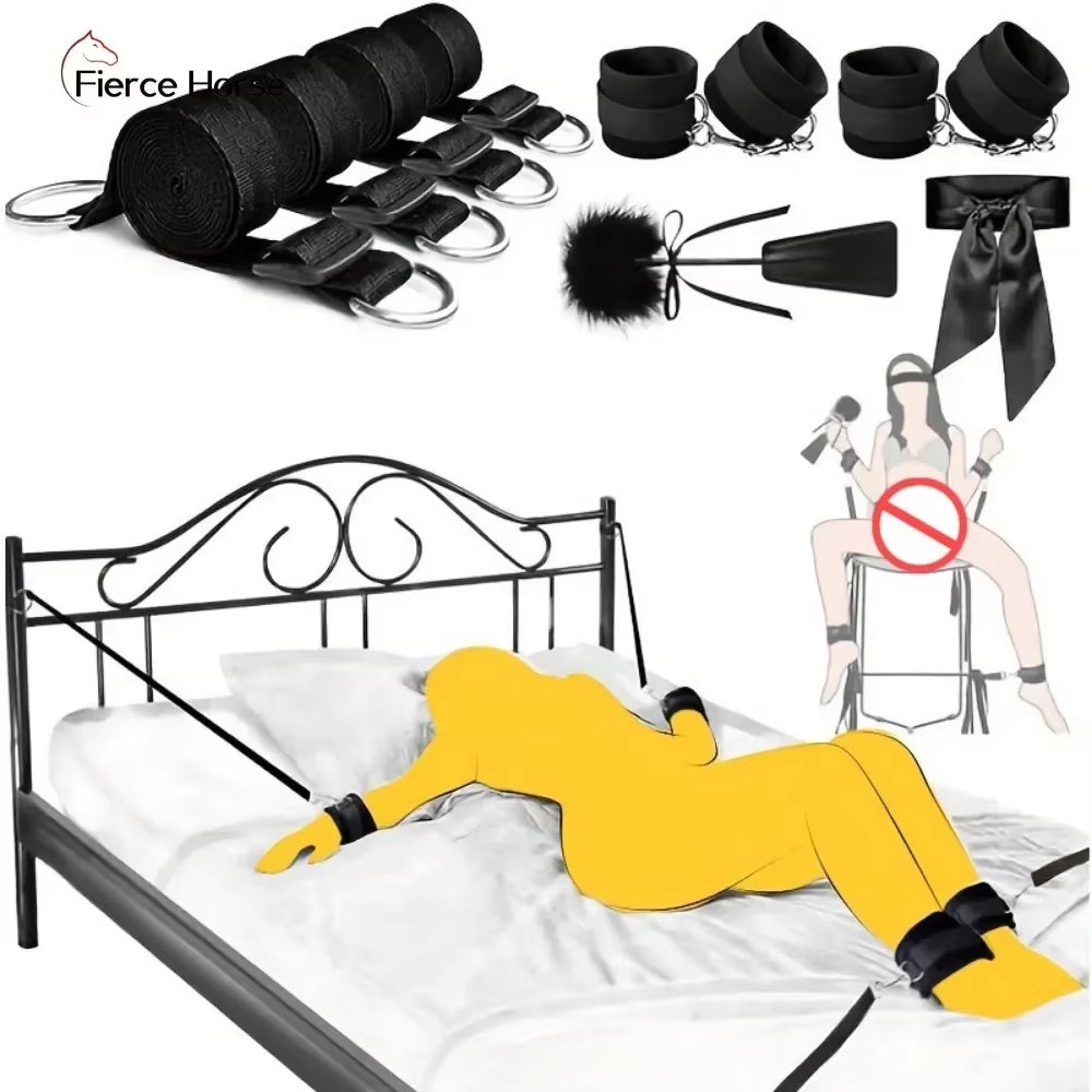 Sex Toys Tools Sexes Accessoires BDSM Bondage Kits Adult SM Sex Restraint Handcuffs Bondage Toys Couples Pleasure Adults Games
