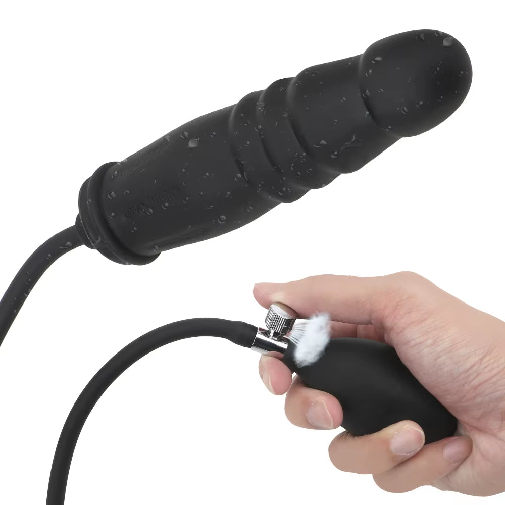Inflatable Dildos for Women Vaginal Anal Plug Men Butt Dilator Realistic Penis Female Masturbator Sex Toy Adult Games Couple Set