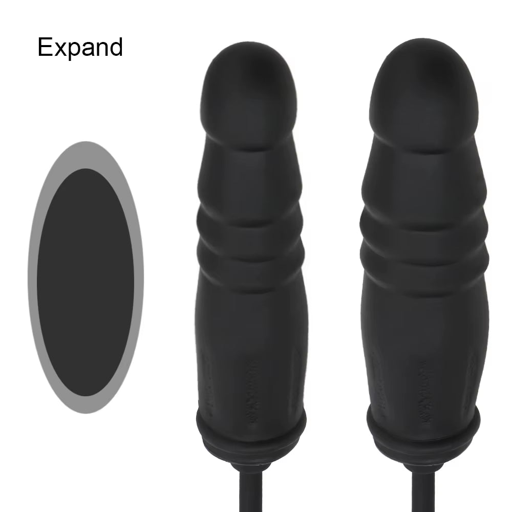Inflatable Dildos for Women Vaginal Anal Plug Men Butt Dilator Realistic Penis Female Masturbator Sex Toy Adult Games Couple Set