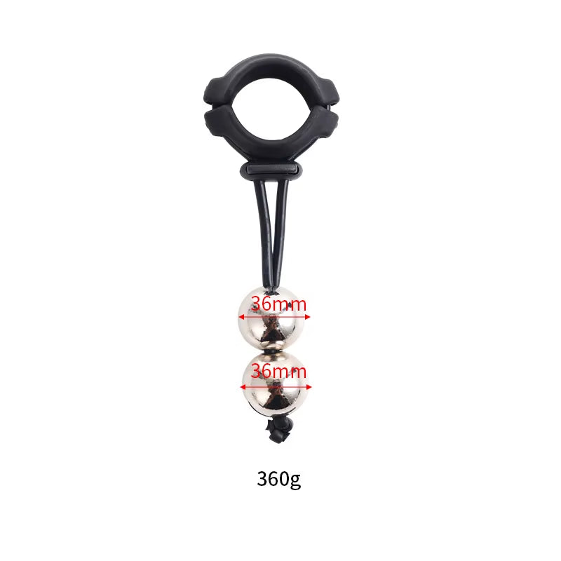 Iron Grip – Weight-Bearing Cock Ring & Stretcher for Intense Male Training