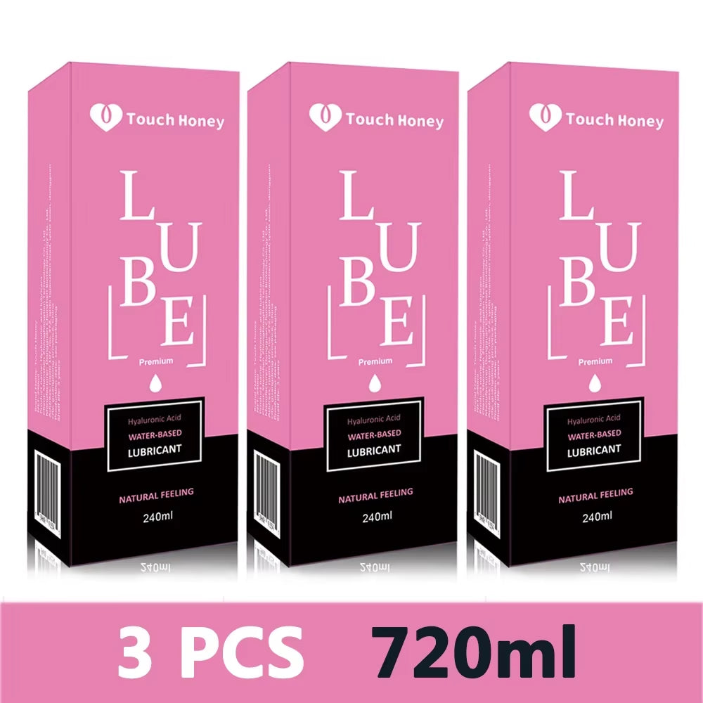 240ML Lubricant for Sex Water Based Lube for Couples Vagina Anal Adult Masturbation Toy Lubrication Intimate Love Gel Sex Toys