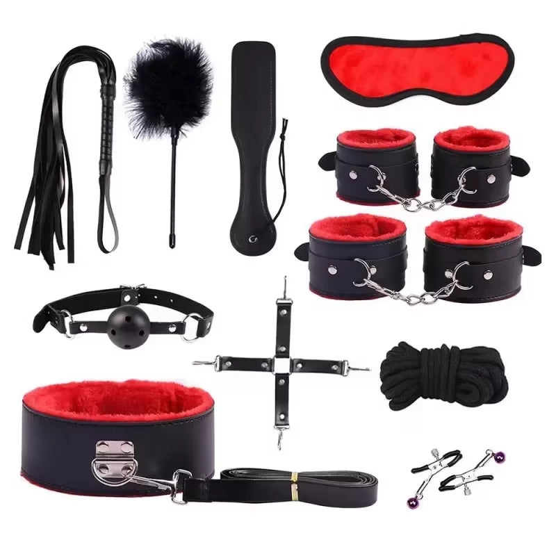 Sex Toys Tools Sexes Accessoires BDSM Bondage Kits Adult SM Sex Restraint Handcuffs Bondage Toys Couples Pleasure Adults Games