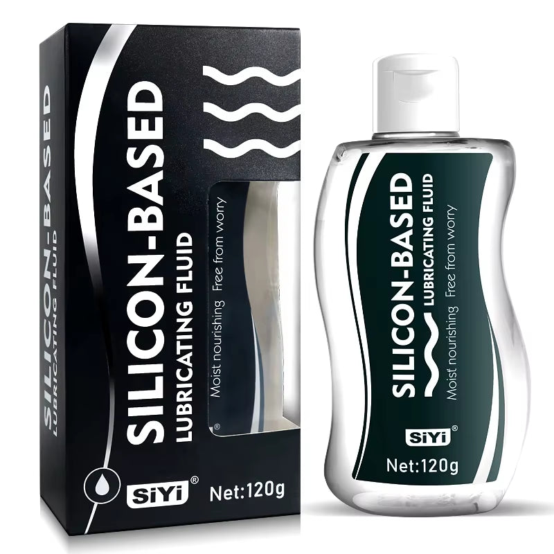 Silicone-Base Lubricant for Anal Sex Long-Lasting Lubrication, Sex Toys Lubricant Suitable for Bathroom and Underwater Use