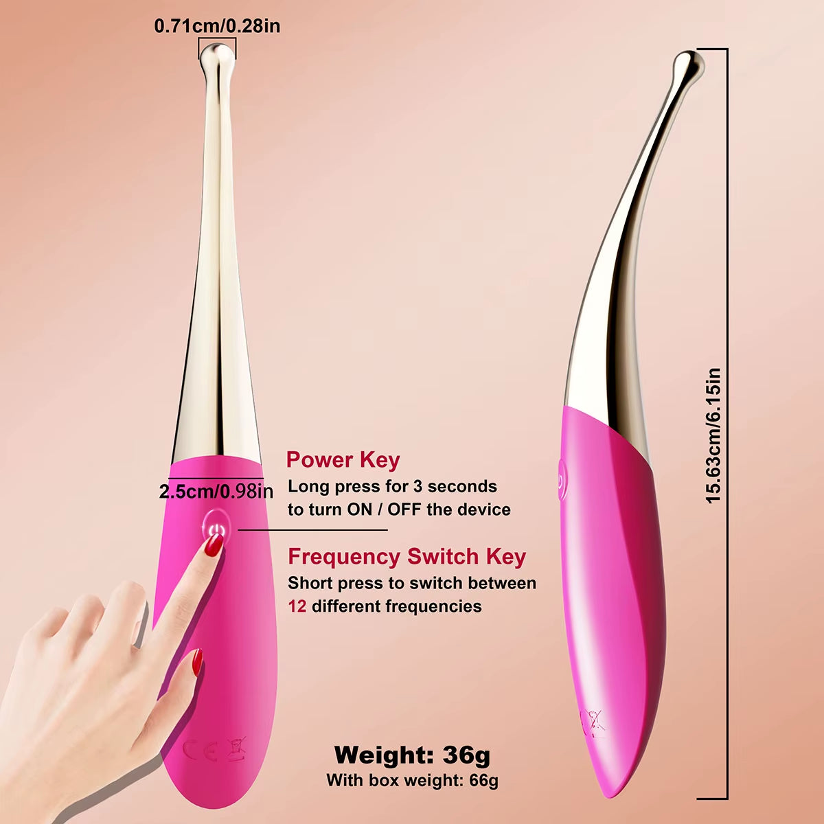 Powerful High Frequency G Spot Female Vibrators for Women Clitoris Stimulator Vagina Massager Nipple Masturbator Adult Sex Toys