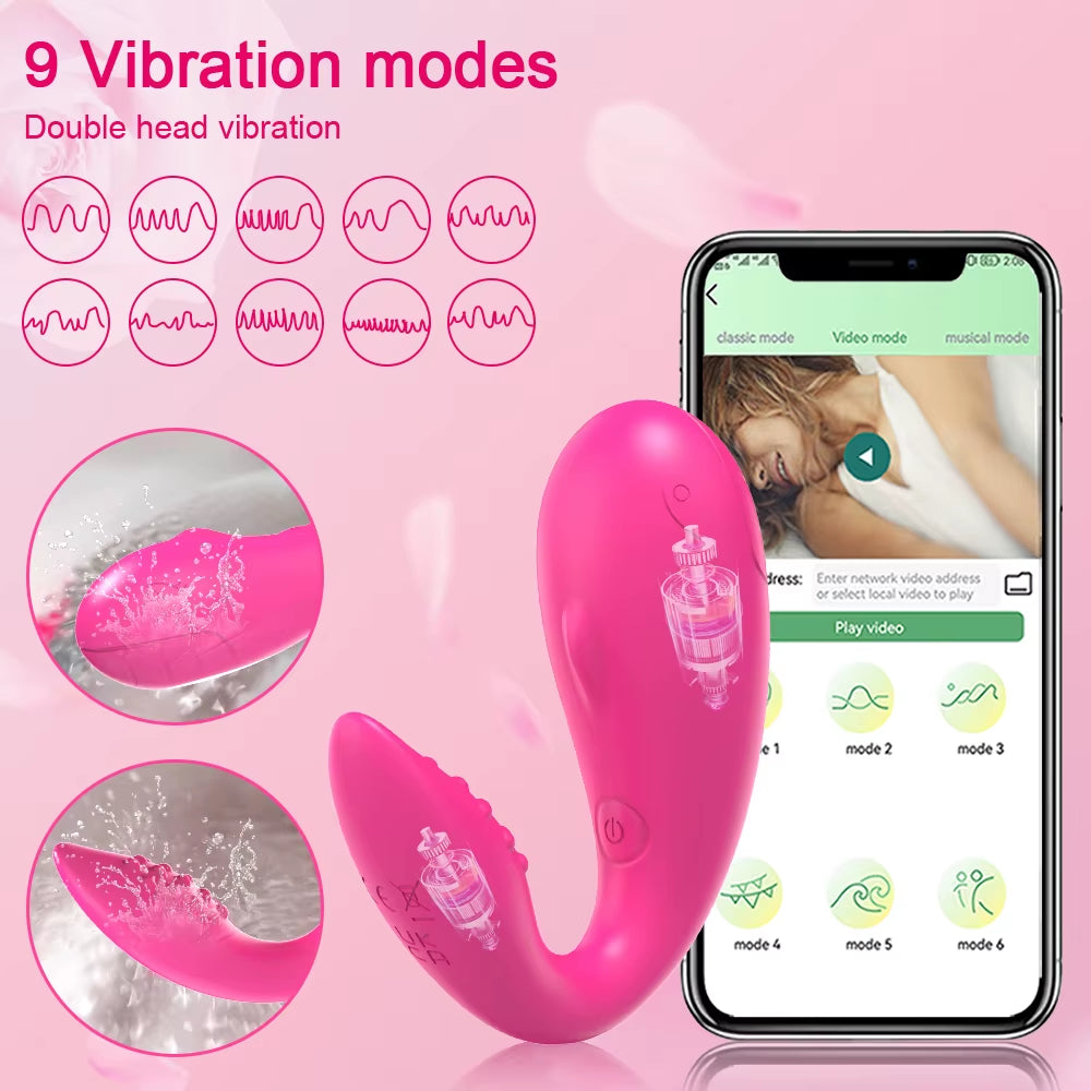 APP Remote Control Vibrator Egg for Women Clitoris Stimulator G Spot Dildo Female Wearable Panties Vibrating Adults Sex Toys