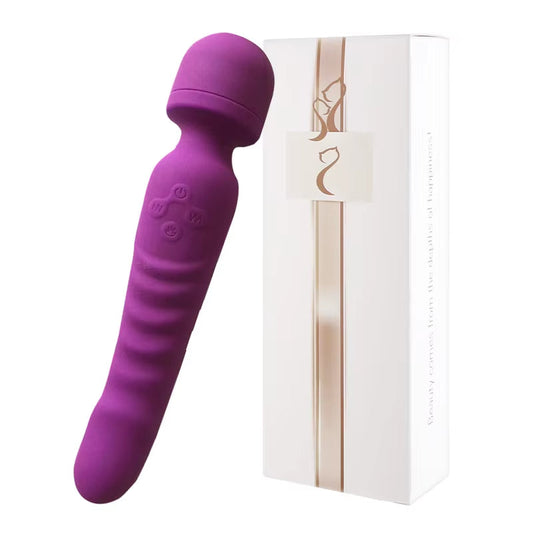 Powerful Vibrator Dildos Wand for Women Clitoris Stimulator G Spot Vibrator for Women Vagina Massager Adult Sex Toys for Woman