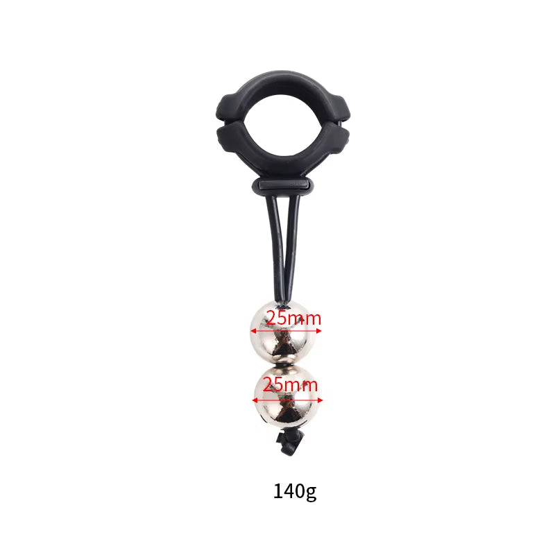 Iron Grip – Weight-Bearing Cock Ring & Stretcher for Intense Male Training
