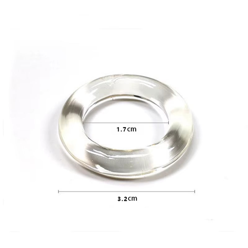 3Pcs Crystal Cock Ring Delay Ejaculation Penis Rings for Men Male Flirting Adult Supplies Sex Toys 18+