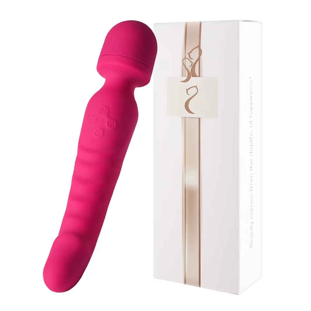 Powerful Vibrator Dildos Wand for Women Clitoris Stimulator G Spot Vibrator for Women Vagina Massager Adult Sex Toys for Woman