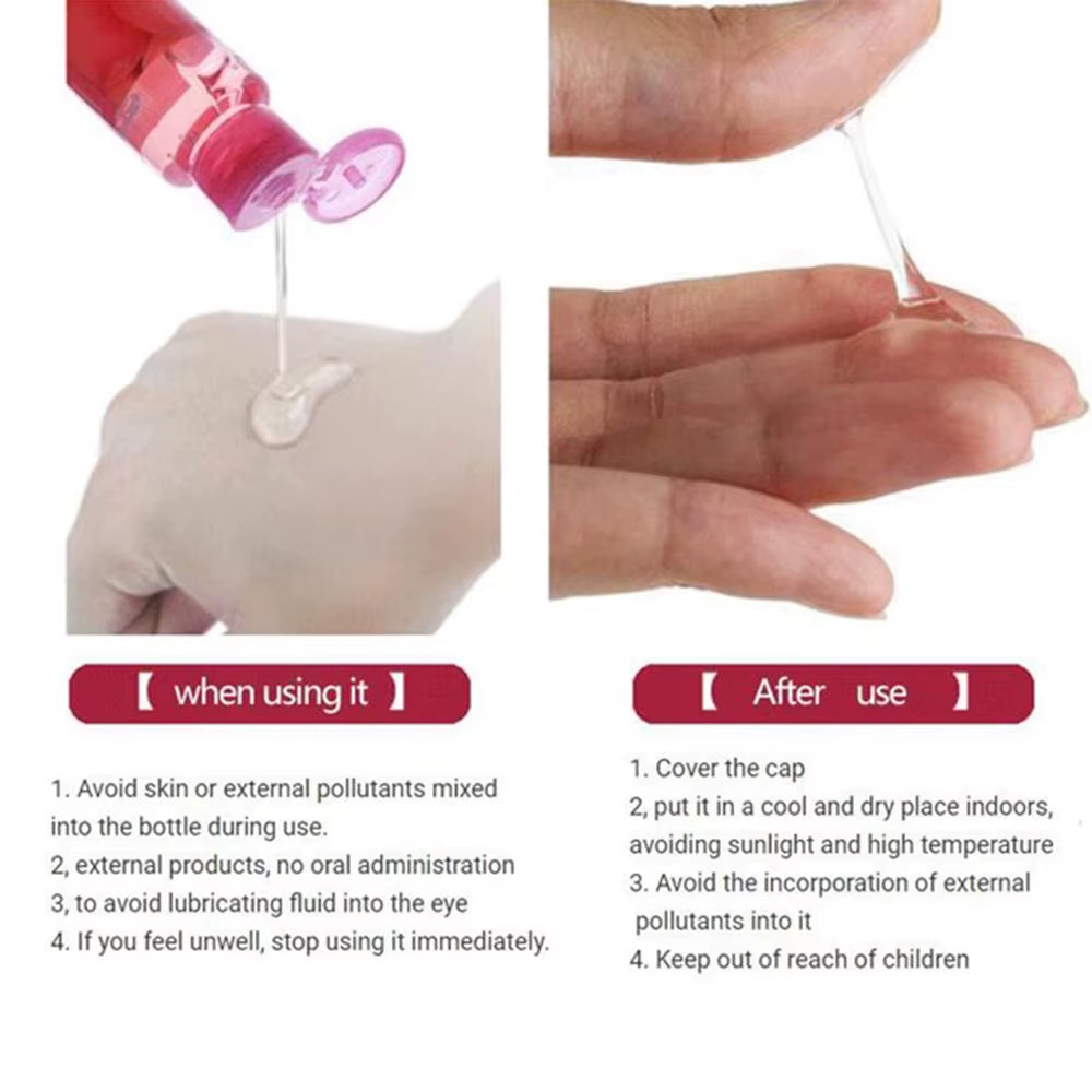 80Ml Adult Sexual Body Smooth Fruity Lubricant Gel Edible Flavor Sex Health Product Perfect to Warm up Sensual Massage Sex Toys