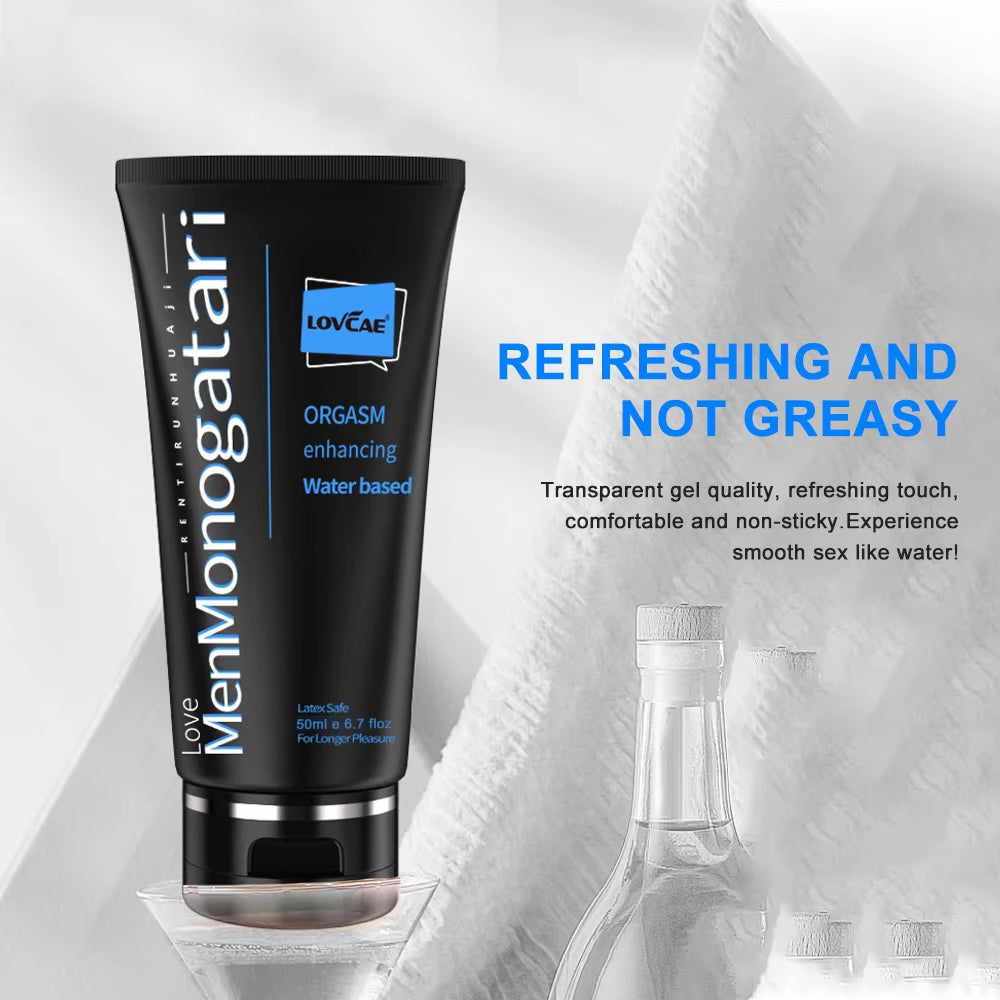 50Ml/200Ml Anal Lubrication Water-Based Lubricant for Sex Session Couple Love Gel Exciter for Men Women Lubricants