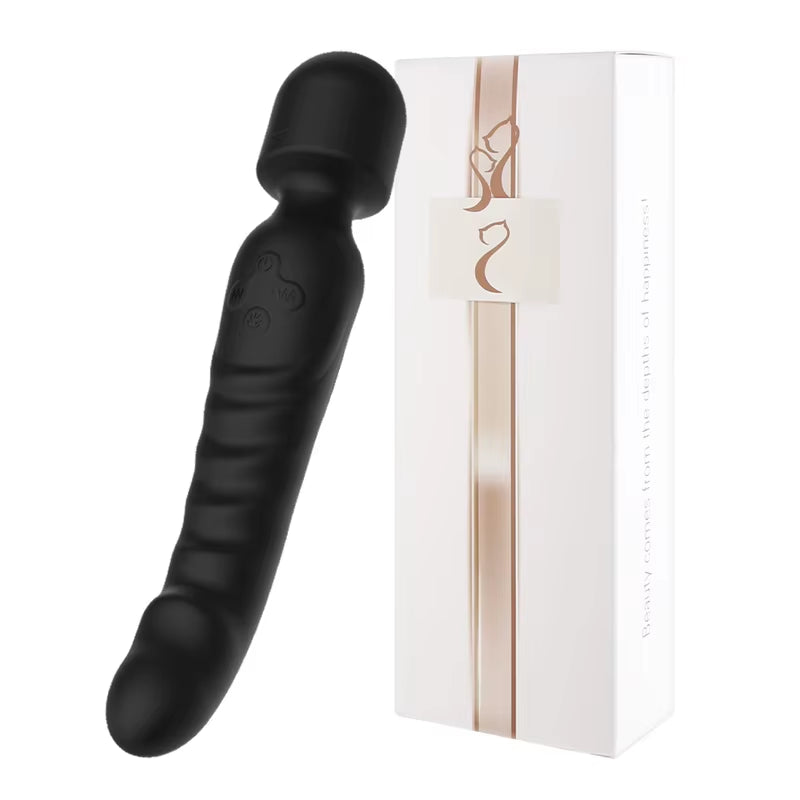 Powerful Vibrator Dildos Wand for Women Clitoris Stimulator G Spot Vibrator for Women Vagina Massager Adult Sex Toys for Woman