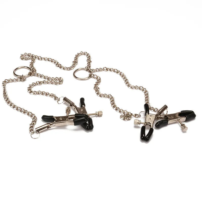Sexy Nipple Clamps Bdsm Fetish Erotic Toys Sex Games Toy Tools Couples Stimulator Chain Clips Collars Adult Products for Women